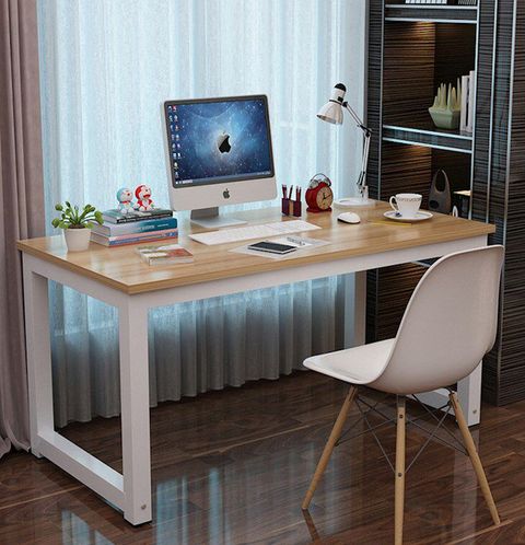 Study Desk With Steel Frame