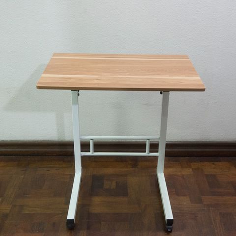 Adjustable & Moveable Laptop Desk With 4 Wheels