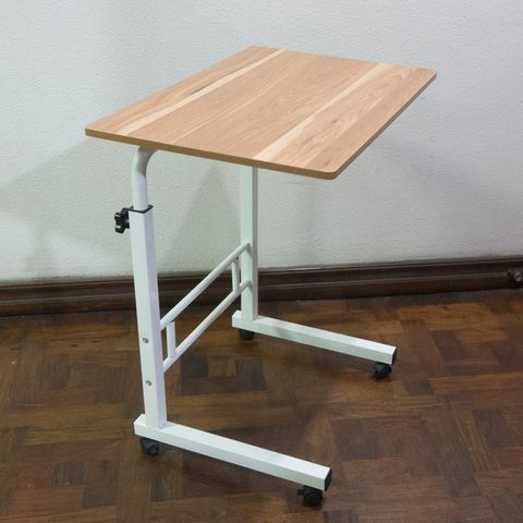 Adjustable & Moveable Laptop Desk With 4 Wheels