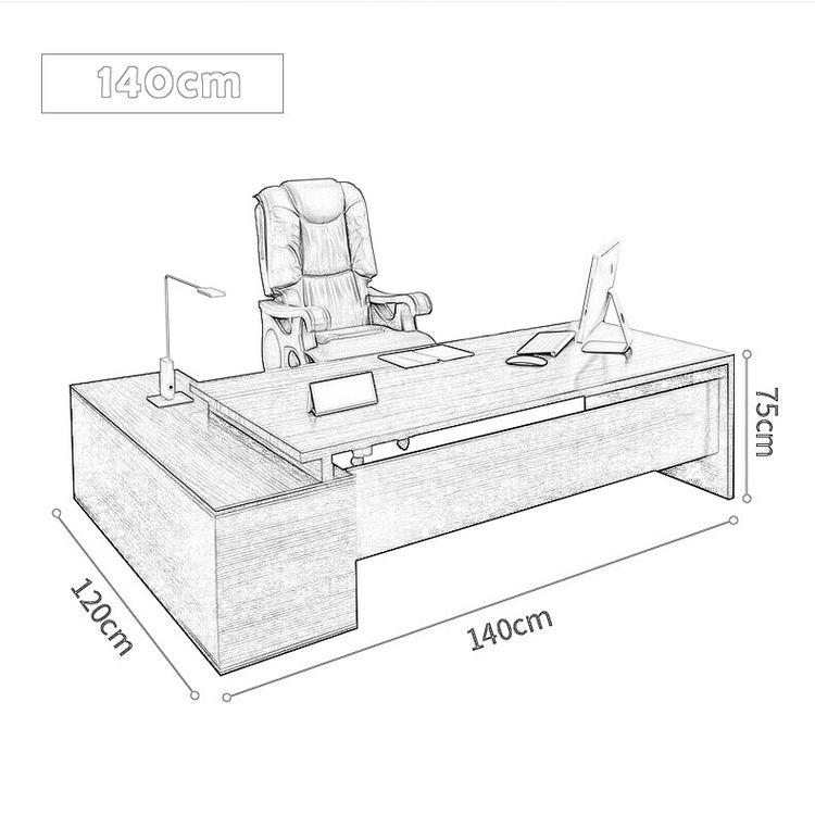 executive table dimensions