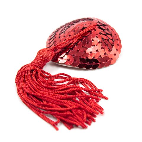 Nipple Covers #Sequin Nipple Tassel Hearts