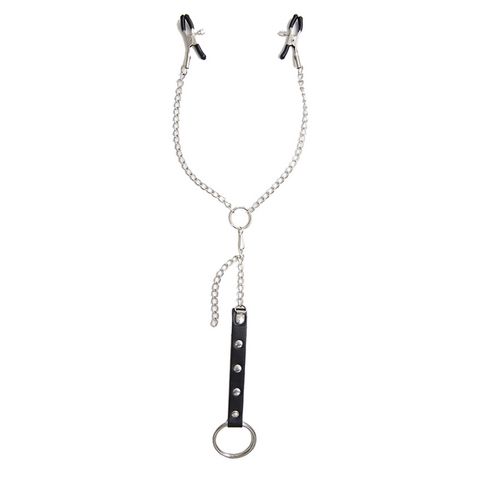 Nipple Clamps And Cock Ring Set