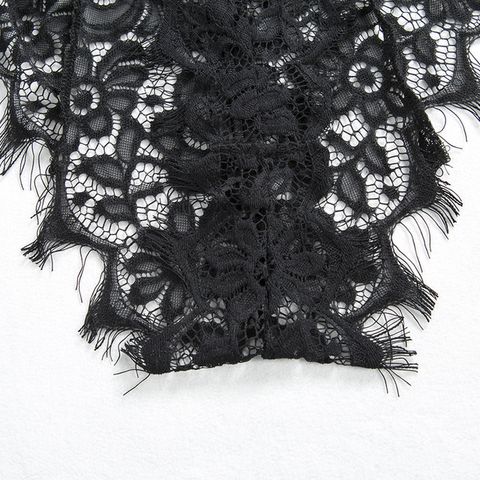 Cutest Gift Self-Tie Floral Lace Bodysuit