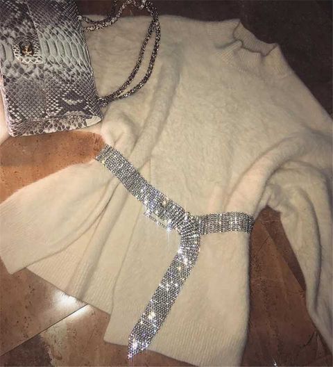 Rhinestone Belt